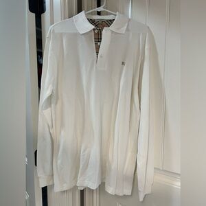 Men’s Burberry - White Shirt Medium 100% Cotton